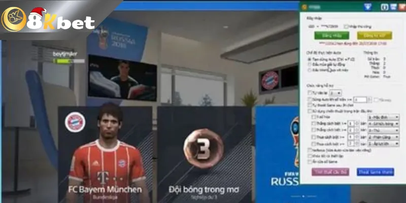 Cách Hack Auto FiFa Siêu Dễ Full Crack Tại Nhà Cái 8KBET Hướng dẫn lấy link hack auto FIFA tại 8KBET cực dễ